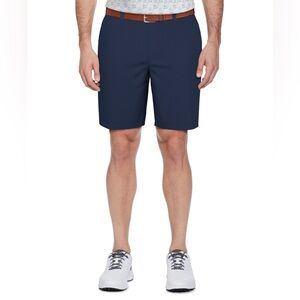 NWT Jack Nicklaus Men's 9" Golf Short w/ Security Zip Pocket Size W34 Navy